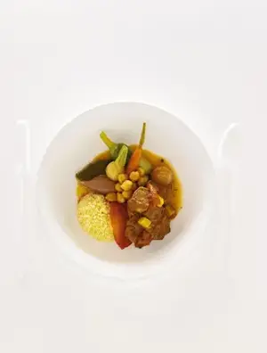 Couscous aux légumes - Pois chiches et navets